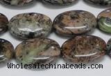 CAF126 15.5 inches 12*16mm oval Africa stone beads wholesale