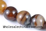 CAG144 round 16mm madagascar agate gemstone beads Wholesale