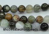 CAG1686 15.5 inches 8mm round ocean agate beads wholesale