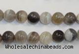 CAG2412 15.5 inches 8mm round Chinese botswana agate beads