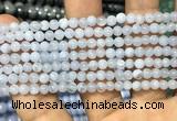 CAG3576 15.5 inches 4mm round blue lace agate beads wholesale