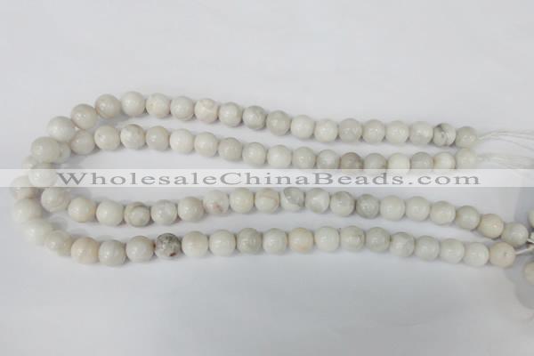 CAG3604 15.5 inches 10mm round natural crazy lace agate beads