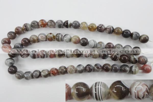 CAG3684 15.5 inches 12mm round botswana agate beads wholesale