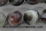 CAG3698 15.5 inches 20mm faceted round botswana agate beads wholesale