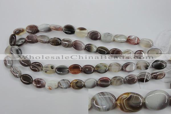 CAG3722 15.5 inches 12*16mm oval botswana agate beads wholesale