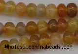 CAG4330 15.5 inches 5*7mm rondelle botswana agate gemstone beads