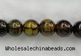 CAG449 15.5 inches 16mm round agate gemstone beads Wholesale