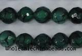 CAG4499 15.5 inches 8mm faceted round fire crackle agate beads