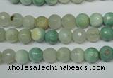 CAG4811 15 inches 6mm faceted round fire crackle agate beads