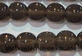 CAG5259 15.5 inches 14*15mm pumpkin Brazilian grey agate beads