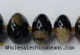 CAG5433 7*11mm – 15*22mm rondelle agate druzy geode agate beads