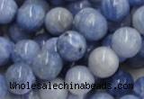 CAG555 16 inches 14mm round blue agate gemstone beads wholesale