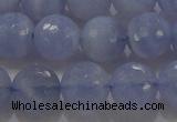 CAG5998 15.5 inches 10mm faceted round blue lace agate beads