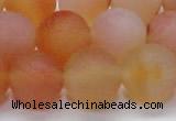 CAG6692 15 inches 12mm round multicolor pilates agate beads