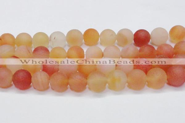 CAG6696 15 inches 20mm round multicolor pilates agate beads