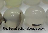 CAG6766 15 inches 18mm round Montana agate beads wholesale