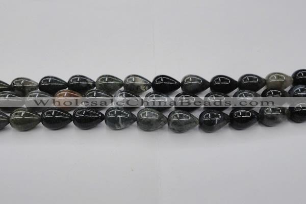 CAG6825 15.5 inches 12*16mm teardrop Indian agate beads wholesale