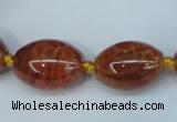 CAG6860 15.5 inches 10*14mm - 20*30mm rice dragon veins agate beads