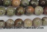 CAG7002 15.5 inches 8mm round ocean agate gemstone beads