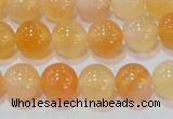 CAG7132 15.5 inches 8mm round red agate gemstone beads