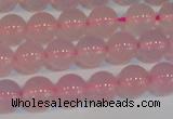 CAG7151 15.5 inches 8mm round pink agate gemstone beads