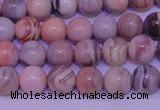 CAG7302 15.5 inches 8mm round red botswana agate gemstone beads