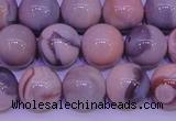 CAG7304 15.5 inches 12mm round red botswana agate gemstone beads