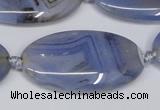 CAG7420 15.5 inches 20*38mm oval botswana agate beads