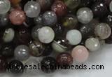 CAG744 15.5 inches 8mm faceted round botswana agate beads wholesale