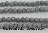 CAG7442 15.5 inches 4mm round plated druzy agate beads wholesale