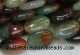 CAG795 15.5 inches 13*18mm oval rainbow agate gemstone beads