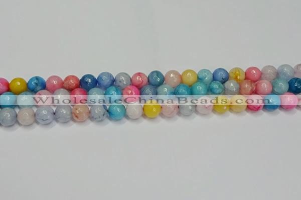 CAG9130 15 inches 8mm round agate gemstone beads wholesale