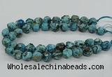 CAG9612 15.5 inches 14*16mm - 15*18mm faceted nuggets ocean agate beads