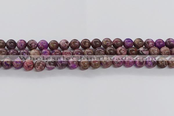 CAG9640 15.5 inches 6mm round ocean agate gemstone beads wholesale