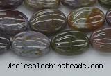 CAG9740 15.5 inches 10*14mm oval Indian agate beads wholesale