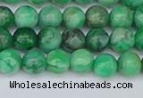 CAG9939 15.5 inches 6mm round green crazy lace agate beads