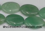 CAJ304 15.5 inches 18*25mm oval green aventurine jade beads