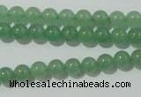 CAJ401 15.5 inches 6mm round green aventurine beads wholesale