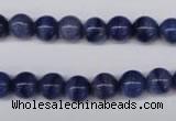 CAJ552 15.5 inches 8mm round blue aventurine beads wholesale