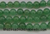 CAJ611 15.5 inches 6mm round AA grade green aventurine beads