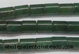 CAJ657 15.5 inches 8*10mm tube green aventurine beads