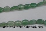 CAJ676 15.5 inches 5*8mm oval green aventurine beads