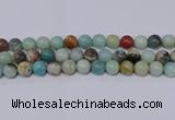 CAM05 round mixed color 12mm natural amazonite beads Wholesale