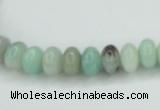 CAM100 15.5 inches 6*10mm rondelle amazonite gemstone beads