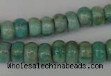 CAM1010 15.5 inches 4*7mm rondelle natural Russian amazonite beads