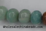 CAM104 15.5 inches 13*18mm rondelle amazonite gemstone beads