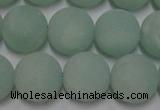 CAM1113 15.5 inches 10mm round matte amazonite beads wholesale