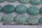 CAM1200 15.5 inches 8*11mm oval Russian amazonite beads