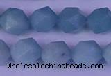 CAM1419 15.5 inches 12mm faceted nuggets Chinese amazonite beads