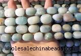 CAM1675 15.5 inches 8*10mm - 15*20mm nuggets amazonite beads